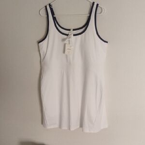 Fabletics Sporty White Mini Dress Size xxl